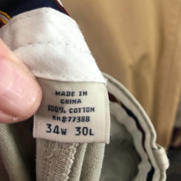 J. Crew Essential Chino Regular Fit  34 w x 30 L - Picture 6 of 7